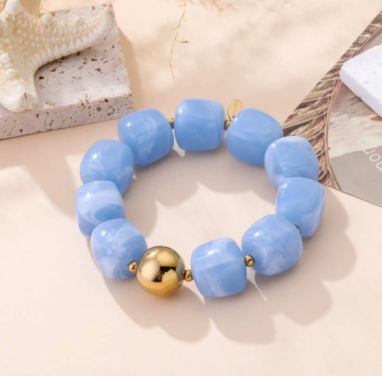 Bracelet Pierre bleu