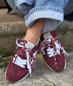 Baskets SMR June bordeaux