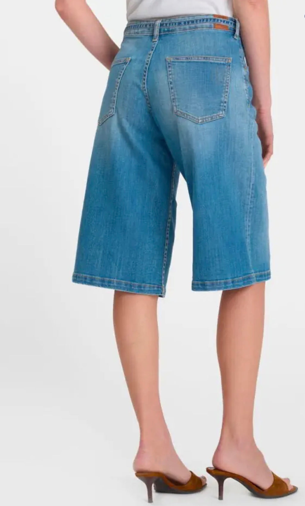 Bermuda en jeans Lazaret Le Temps des cerises