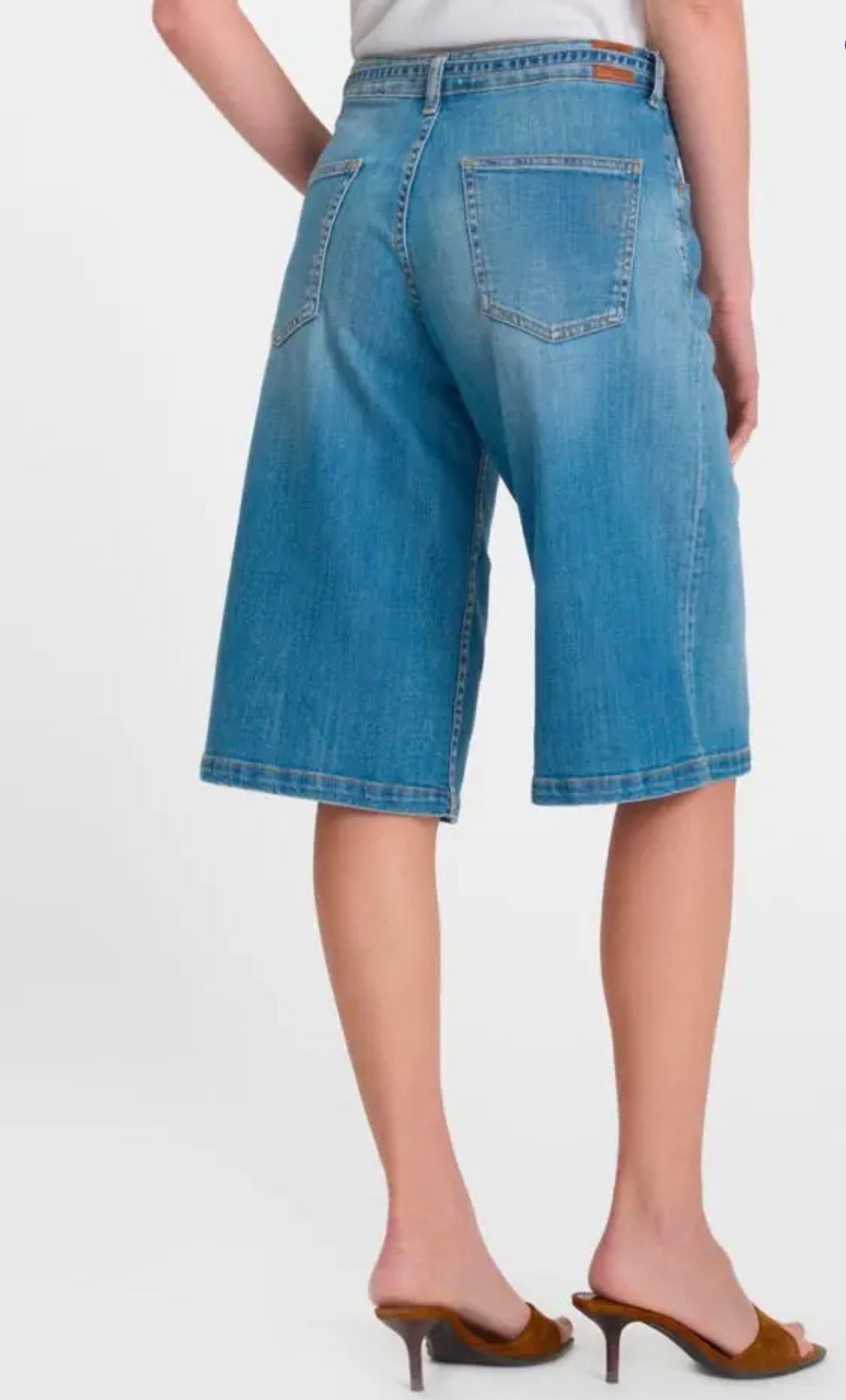 Bermuda en jeans Lazaret Le Temps des cerises