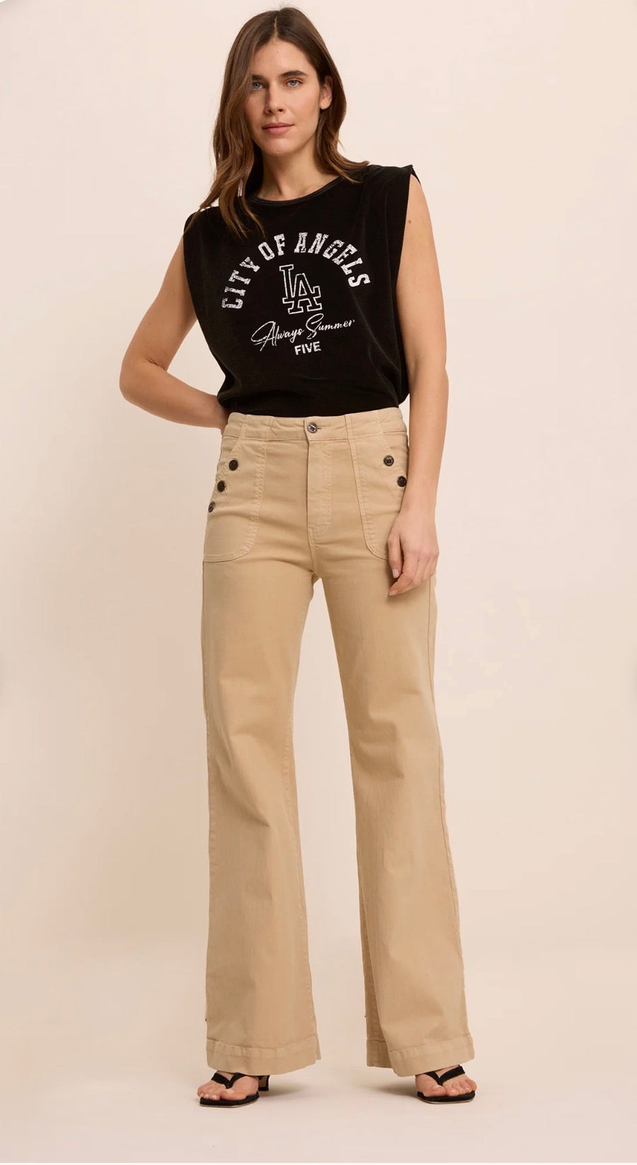Pantalon Joy large cookie Five