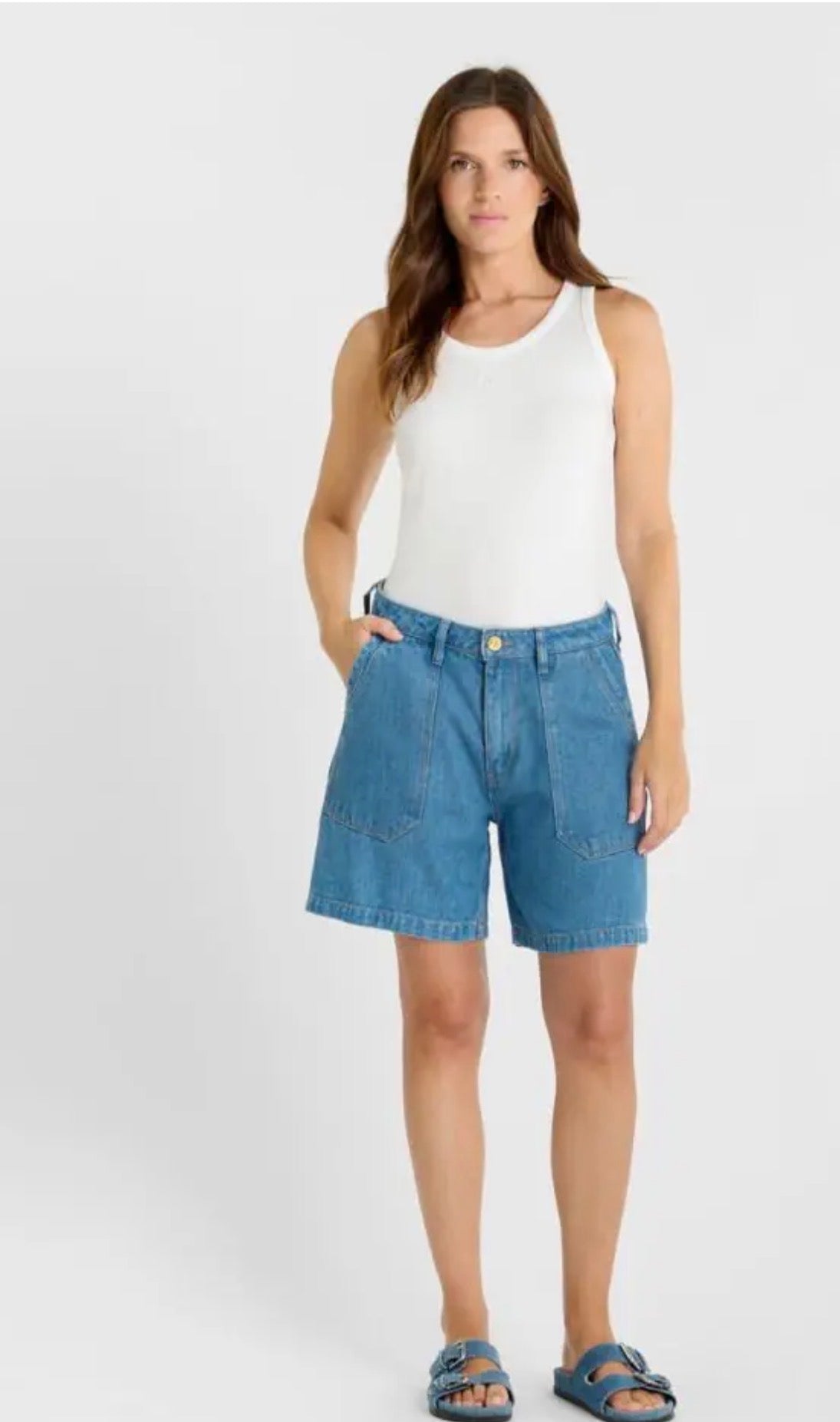 Short en jean Virva Le Temps des Cerises