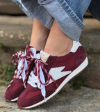 Baskets SMR June bordeaux