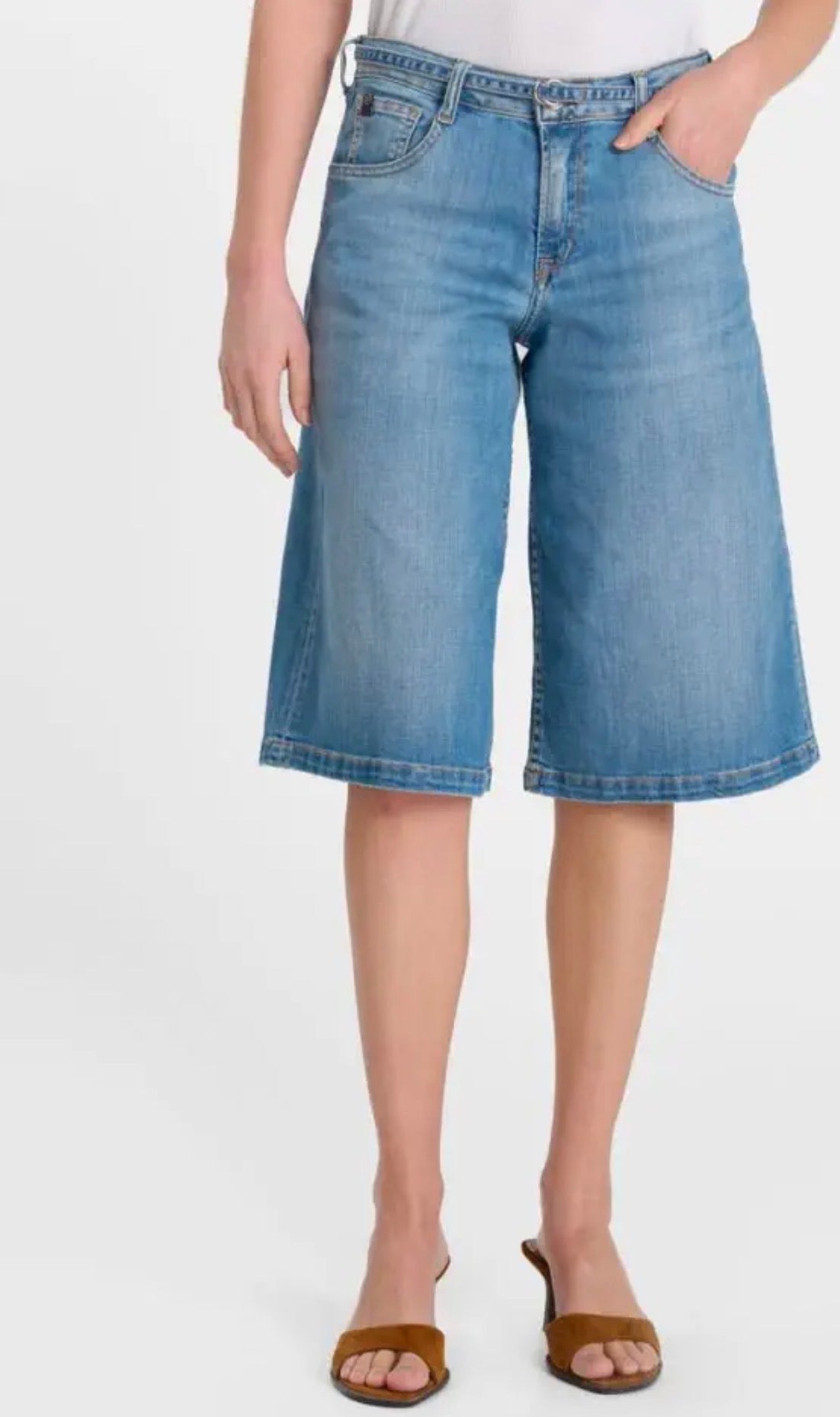 Bermuda en jeans Lazaret Le Temps des cerises