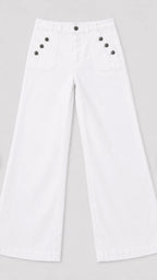 Pantalon Joy large blanc Five