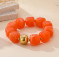 Bracelet Pierre orange