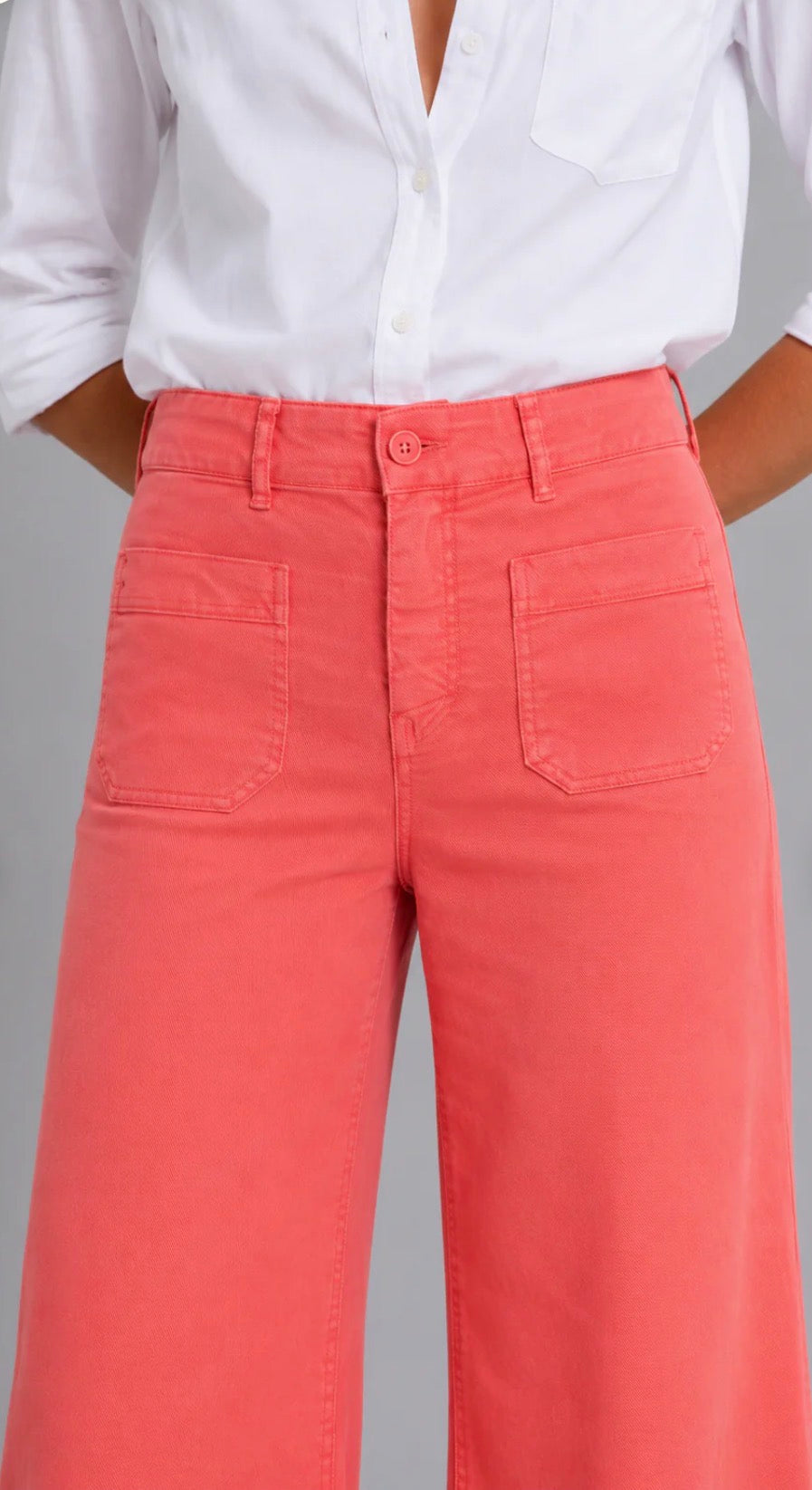 Pantalon Lucia crop large couleur Sunset Five