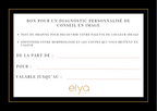 Carte cadeau Elya